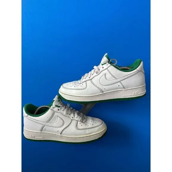 Nike Air Force 1 Low White Pine Green CV1724-103 Men’s Size 8.5 - Picture 3 of 6